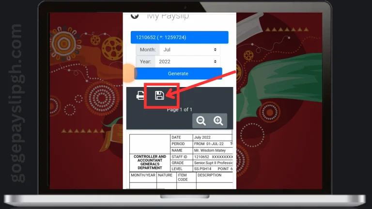 Click download Icon