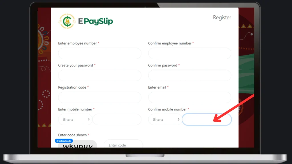 confirm mobile number