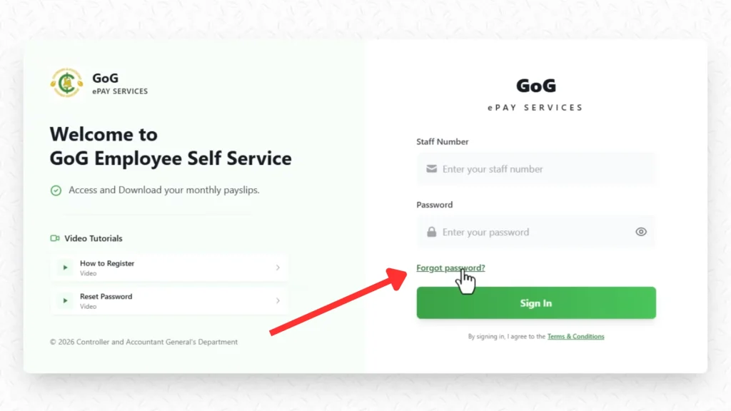Click-on-Forgot-Password