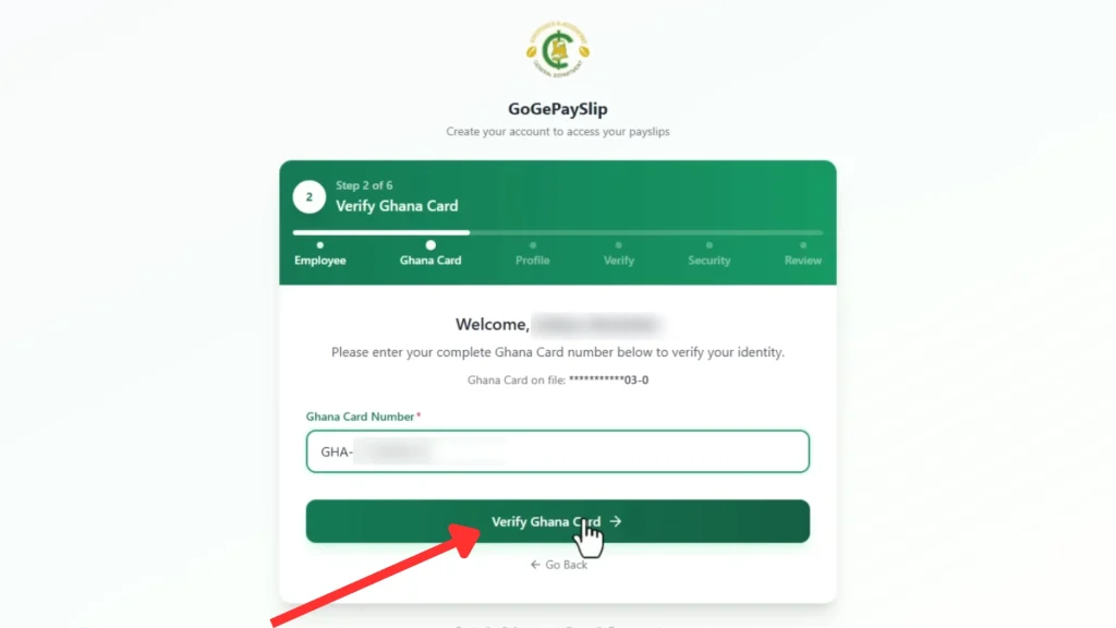 Enter-Ghana-Card-Number